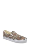 Vans Classic Slip-on Sneaker In Camo/ True White