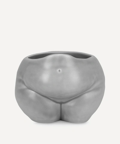 Anissa Kermiche Popotelee Pot Vase In Grey