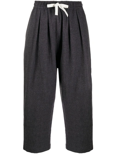 Sofie D'hoore Wide Low Crotched Trouser Grey Melange