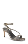 Rebecca Minkoff Women's Nanine Dancing Shoe High-heel Sandals - 100% Exclusive In Silver