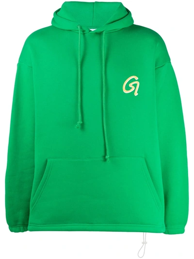 Goodboy Oversized Logo Print Hoodie In Green