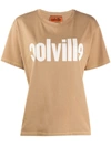 Colville Logo Print T-shirt In Neutrals