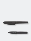 Berghoff Vegetable & Paring Knife 2-piece Set In Black