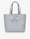 Ted Baker Womens Grey Haricon Bow-trimmed Small Icon Bag 1 Size