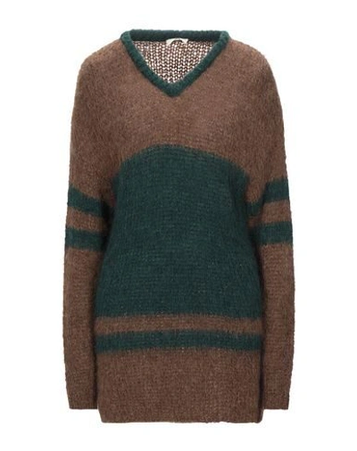 American Vintage Sweaters In Brown