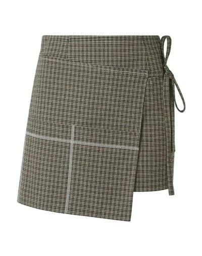 Sandy Liang Mini Skirts In Khaki