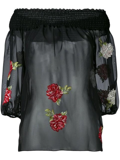 Blugirl - Embroidered Floral Blouse