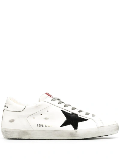 Golden Goose Super-star Trainers In White