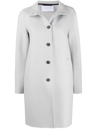 Harrys Of London Single Breasted Coat In Grey
