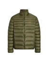 Polo Ralph Lauren Water Resistant Hooded Jacket In Dark Loden