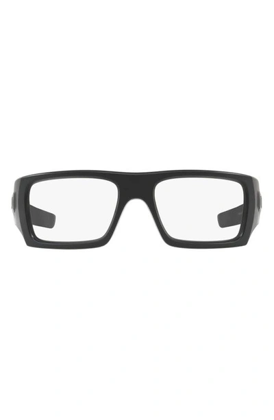 Oakley Si Det Cord™ Ppe 61mm Safety Glasses In Matte Black