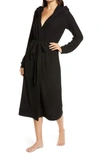 Honeydew Intimates Honeydew Lounge Pro Hooded Robe In Black