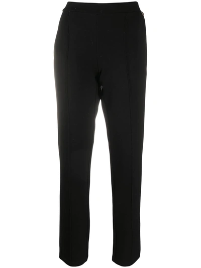 Twinset Slim Fit Trousers In Black