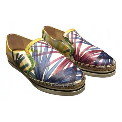 Pre-owned Jimmy Choo Multicolour Synthetic Espadrilles