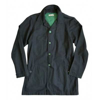 Pre-owned Folk Navy Cotton Coat