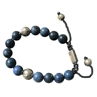 Pre-owned Nialaya Crystal Bracelet In Blue