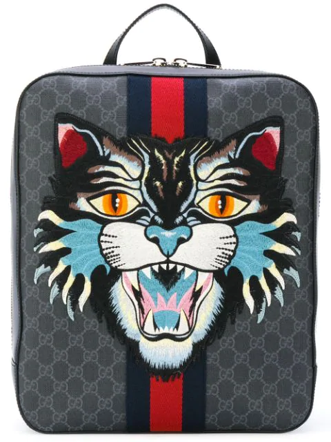 gucci cat backpack