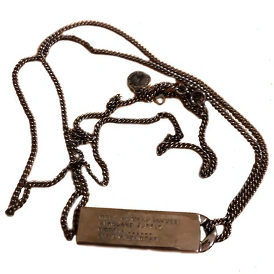 Pre-owned Marc By Marc Jacobs Necklace In Black