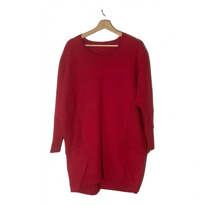 Pre-owned Avelon Wool Jumper In Red