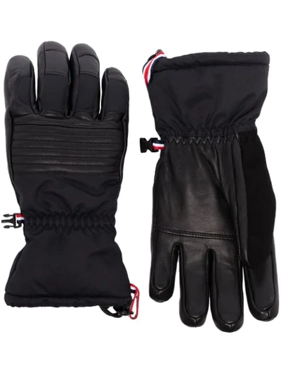Fusalp Black Albinen Panelled Gloves