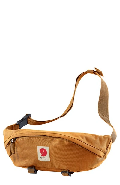 Fjall Raven Ulvo Large Belt Bag In Red Gold