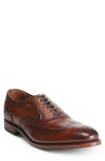 Allen Edmonds Mcallister Wingtip In Chili Leather