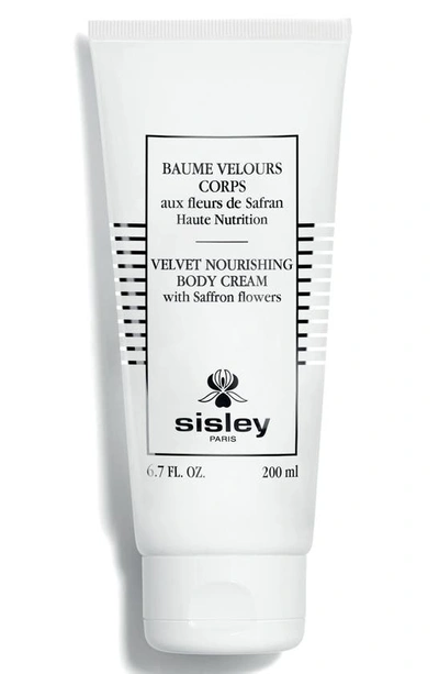 Sisley Paris Women's Velvet Nourishing Body Cream With Saffron Flowers 200ml In No Color