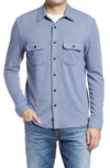 Faherty Legend Button-up Shirt In Washed Blue
