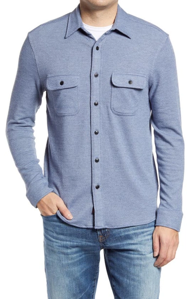 Faherty Legend Button-up Shirt In Washed Blue