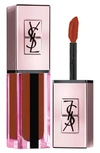 Saint Laurent Water Stain Glow Lip Stain In 202 Insurgent Red