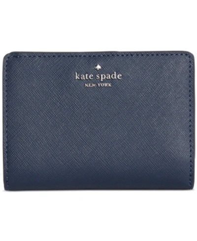 Kate Spade New York Newbury Lane Cara Bifold Wallet In Nightcap