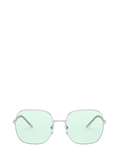 Prada Green Photochromatic Pillow Ladies Sunglasses 0pr 67xs 1bc08d55 In Green,silver Tone