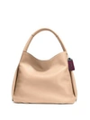 Coach 1941 Glovetanned Pebble Leather Hobo Bag In Beechwood