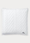 Ralph Lauren Highland Throw Pillow In Classic Cream