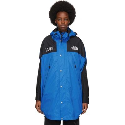 Mm6 Maison Margiela Blue The North Face Edition Circle Jacket