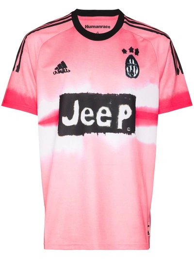 Adidas Originals Adidas X Pharrell Williams Juventus Human Race Jersey In Pink