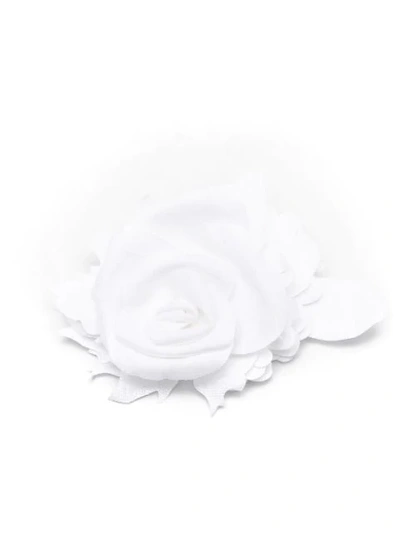 Philosophy Di Lorenzo Serafini Blooming Flower Brooch In White