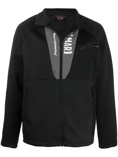 White Mountaineering X Colmar Age Zip-up Jacket In Black
