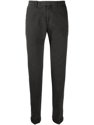 Briglia 1949 Straight-leg Cotton Trousers In Black