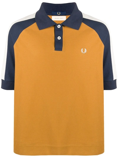 Fred Perry Short-sleeved Polo Shirt In Neutrals