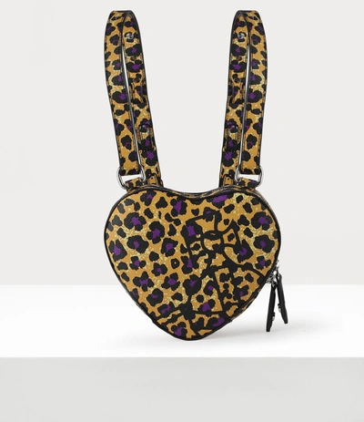 Vivienne Westwood Animal Print Back Pack Bag Vivienne Westwood VEGAN Backpack Leather | eBay main image 3
