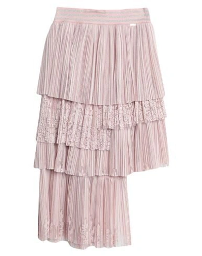 Liu •jo Midi Skirts In Pink