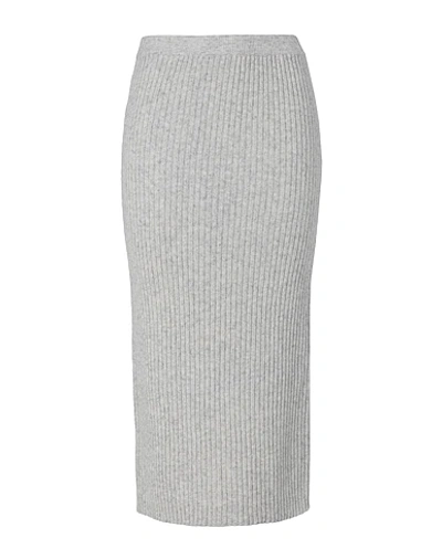 8 By Yoox Midi Skirts In Grey