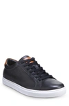 Allen Edmonds Courtside Mens Fitness Lifestyle Casual And Fashion Sneakers In Black Leather