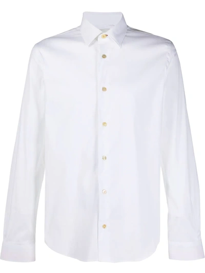 Paul Smith Button-down Shirt In White