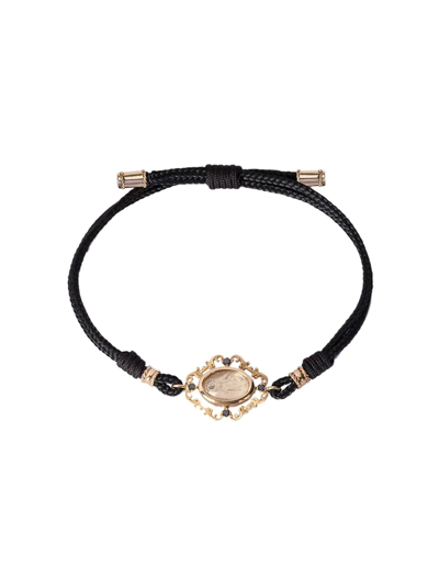 Dolce & Gabbana Devotion Charm Bracelet In Gold