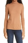 L Agence Odette Turtleneck Sweater In Camel