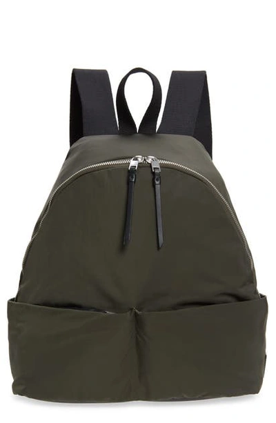 Allsaints Oleana Backpack In Light Olive