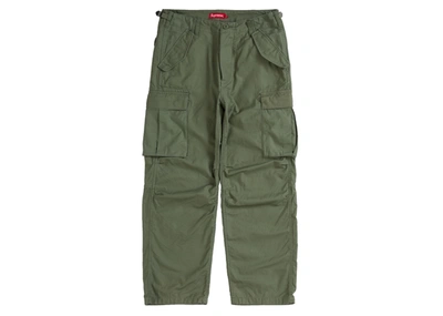 Pre-owned Supreme Cargo Pant (fw20) Olive