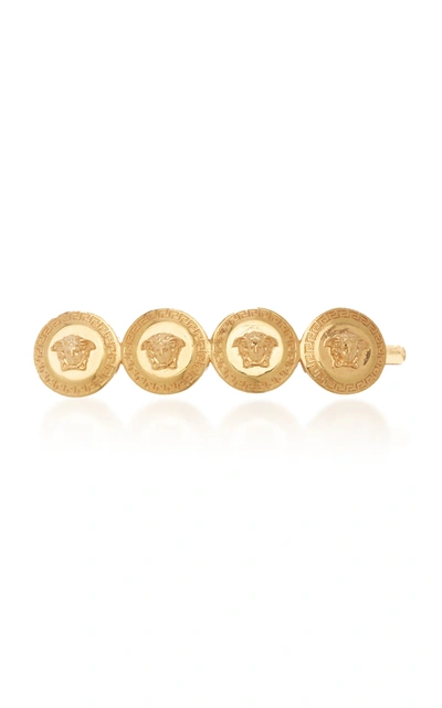 Versace Women's Gold-tone Hair Slide